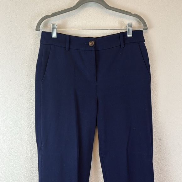 J. Crew Blue Dress Pants with Tapered Fit Size 2 - Picture 2 of 8